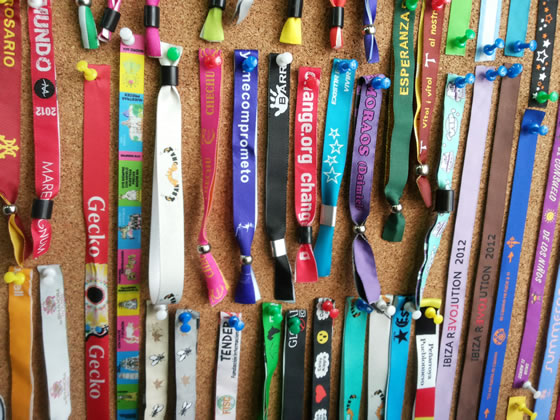 pulseras de tela